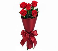 Букет 5 Красных роз Эдлесс Лав в Нежинка