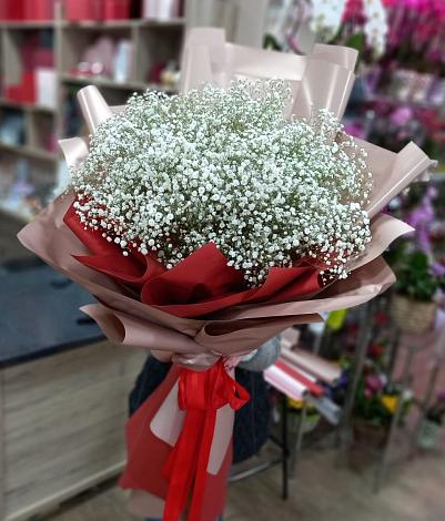 Букет цветов из: Гипсофила в Нежинка