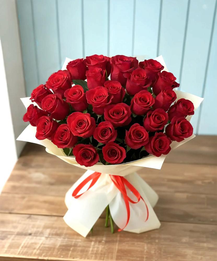 Букет 29 Красных роз в Нежинка