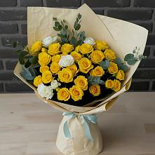 Букет цветов из:  Розы в Нежинка