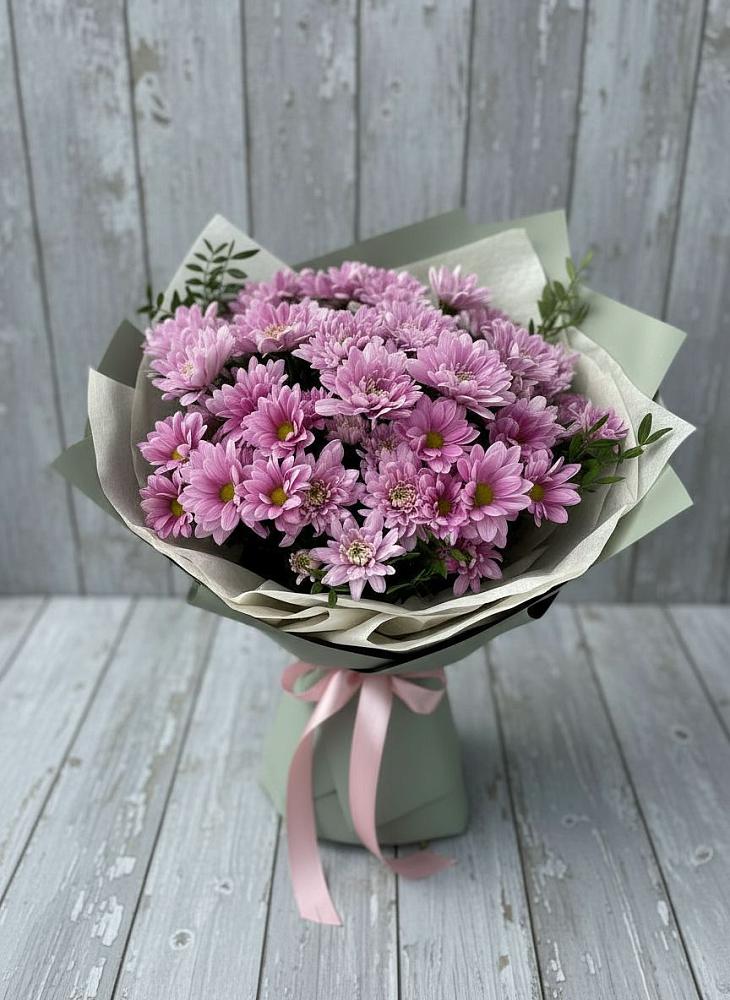 Букет цветов из: Хризантемы в Нежинка