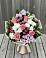 Букет цветов из: Альстромерии, Гвоздики, Розы и Хризантемы в Нежинка