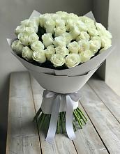 Букет 35 Белых роз в Нежинка