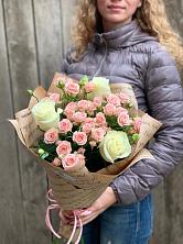 Букет цветов из:  Розы в Нежинка