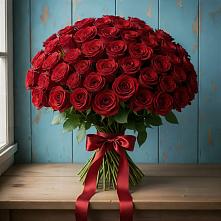 Букет Красные розы Блэк Меджик #REPLACE_PRED# Нежинка