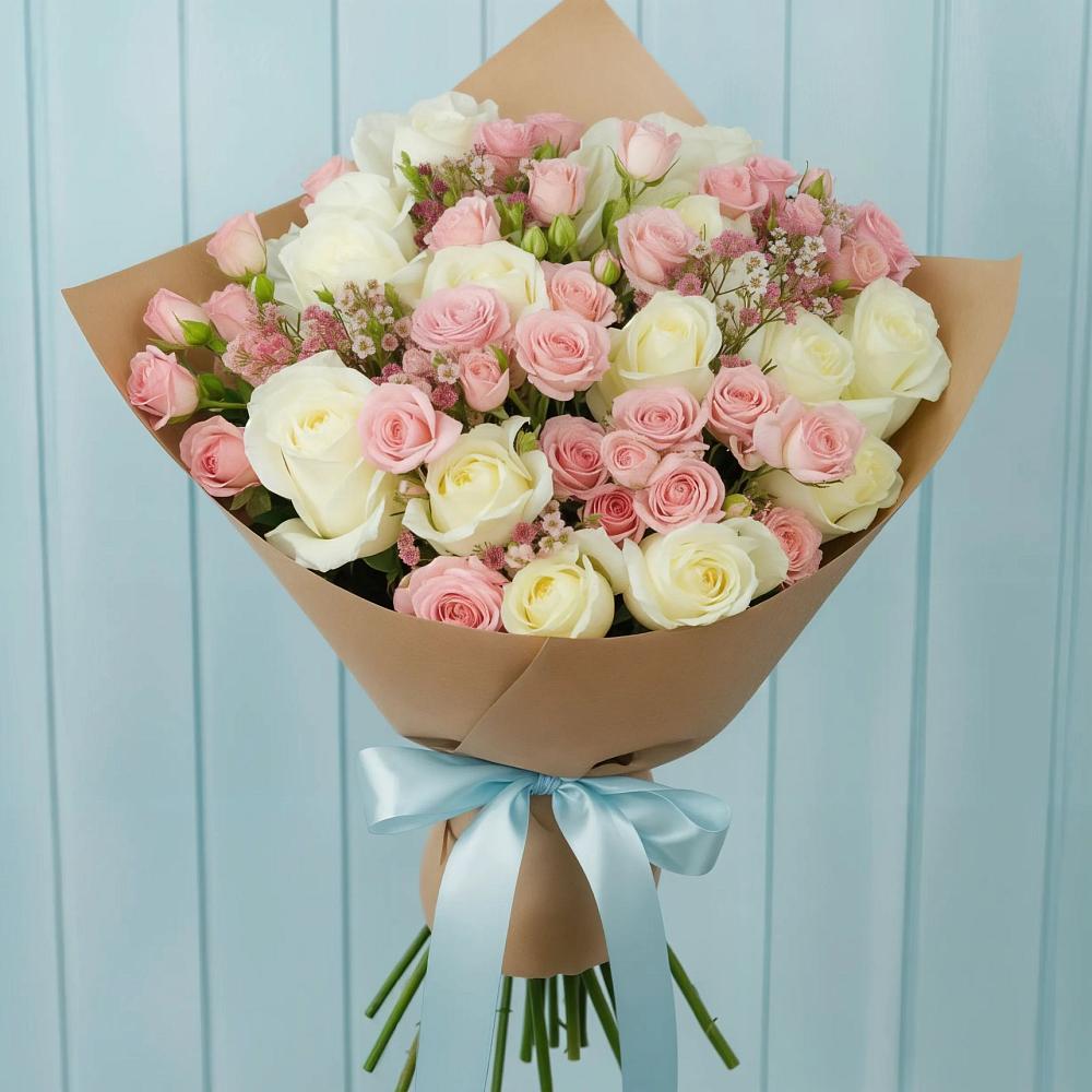 Букет цветов из: Розы в Нежинка