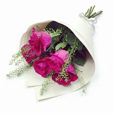 Букет цветов из:  Розы #REPLACE_PRED# Нежинка