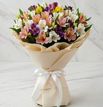 Букет цветов из:  Альстромерии в Нежинка