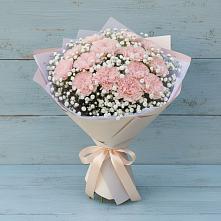 Букет цветов из:  Гвоздики в Нежинка