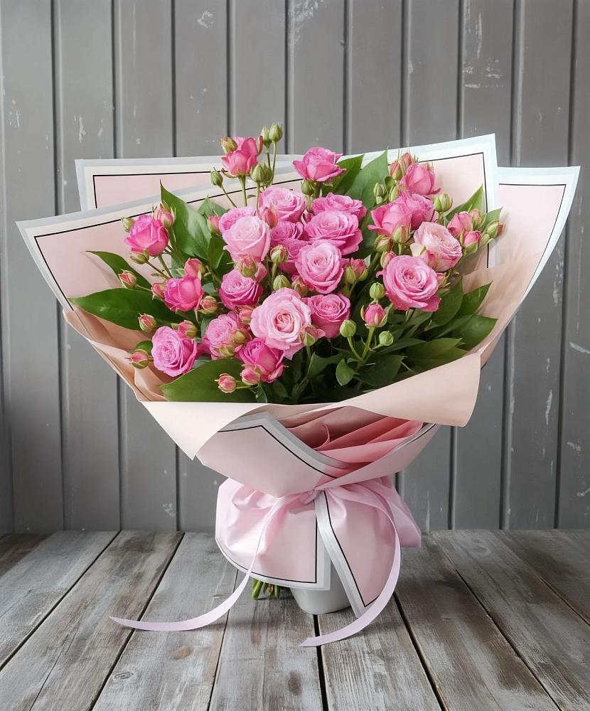 Букет Розовый кустик в Нежинка