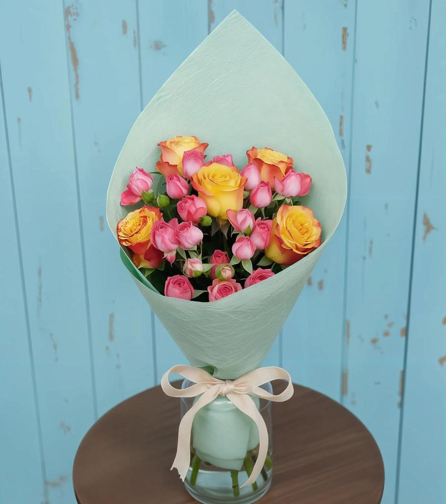 Букет цветов из: Розы в Нежинка