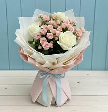 Букет цветов из:  Розы в Нежинка