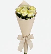 Букет цветов из:  Розы #REPLACE_PRED# Нежинка