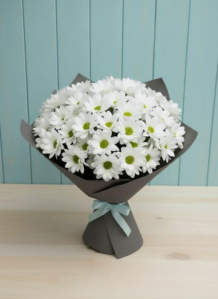 Букет цветов из: Хризантемы в Нежинка