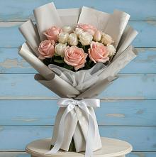 Букет цветов из:  Розы в Нежинка