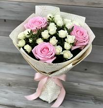 Букет цветов из:  Розы в Нежинка