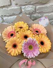 Букет цветов из:  Герберы в Нежинка