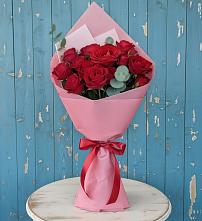 Букет цветов из:  Розы #REPLACE_PRED# Нежинка