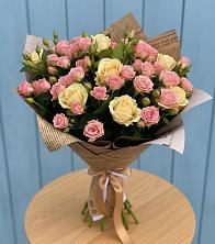 Букет цветов из:  Розы в Нежинка