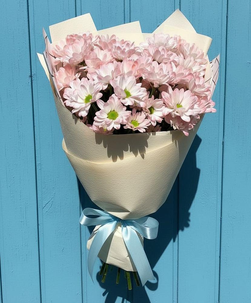 Букет цветов из: Хризантемы в Нежинка