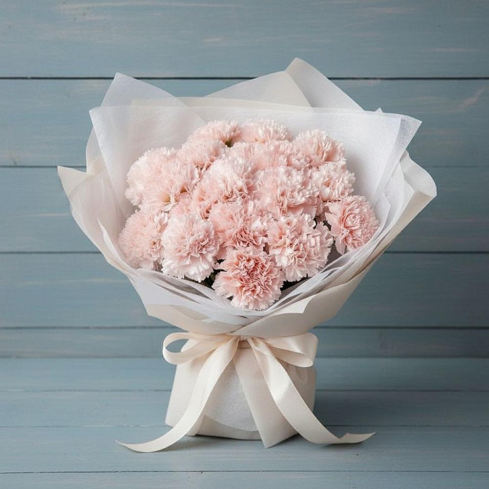 Букет цветов из: Гвоздики в Нежинка