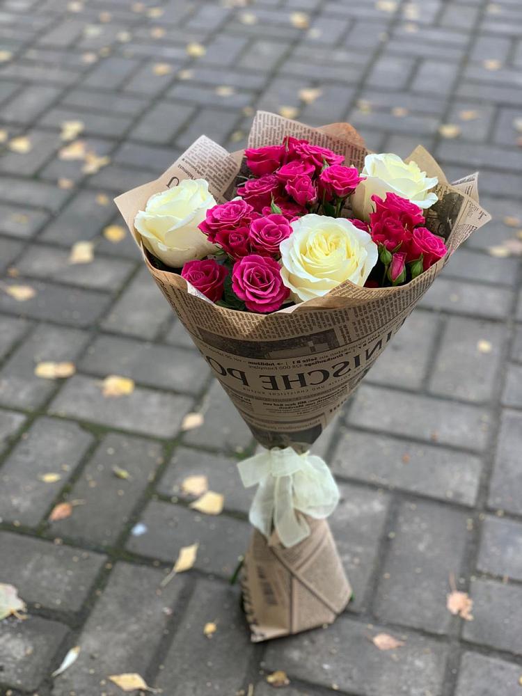 Букет цветов из: Розы в Нежинка