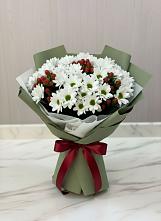 Букет цветов из:  Хризантемы в Нежинка
