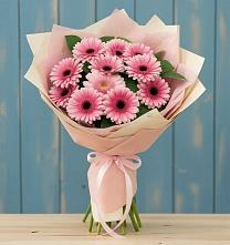 Букет цветов из:  Герберы в Нежинка