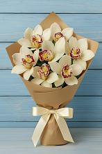 Букет цветов из:  Орхидеи и Розы в Нежинка