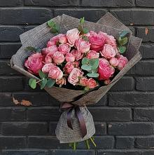 Букет цветов из:  Розы #REPLACE_PRED# Нежинка