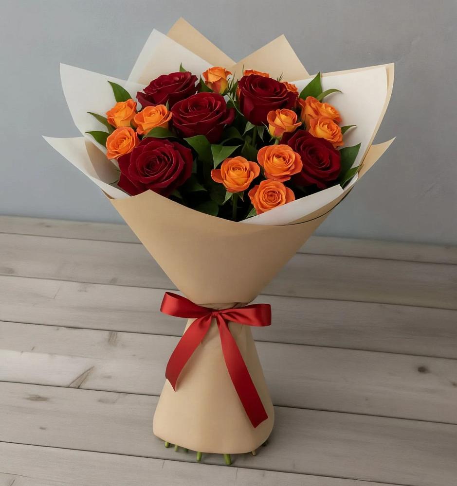 Букет Любовь и восторг в Нежинка